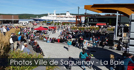 Ville de Saguenay La Baie - Photos et images - Agora de La Baie